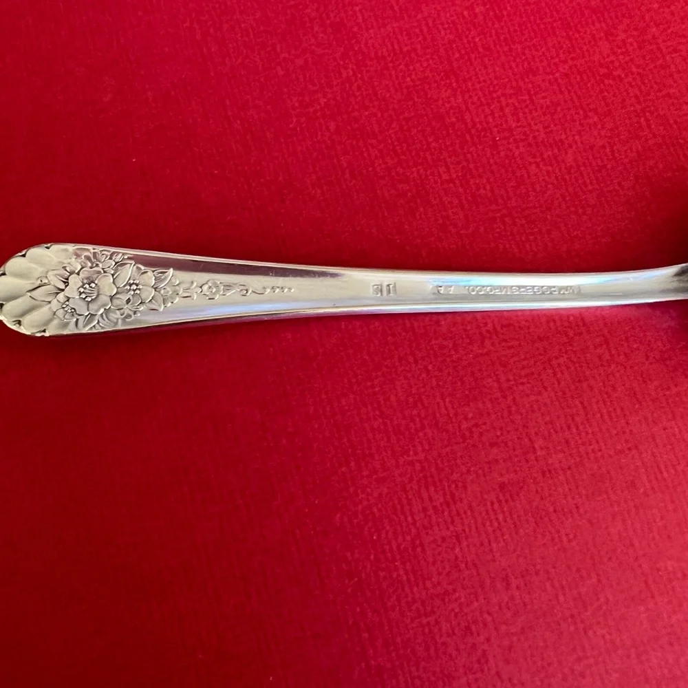 1953 Jubilee Wm Rogers Silverplate Sugar/Jelly Spoon